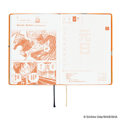 Hobonichi Techo 2027 HON - JPN Edition - A6 - ONE PIECE magazine: Very Very Merry!