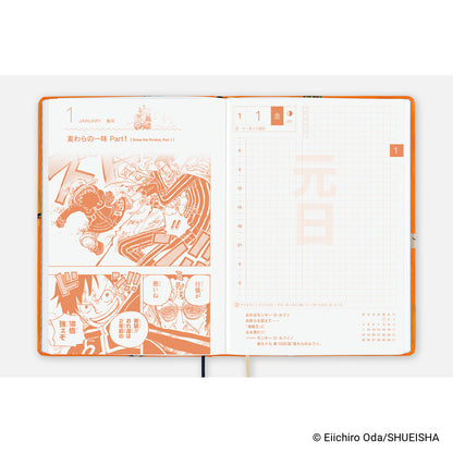 Hobonichi Techo 2027 HON - JPN Edition - A6 - ONE PIECE magazine: Very Very Merry!