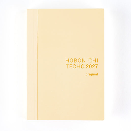Hobonichi Techo 2027 English Original Book - A6