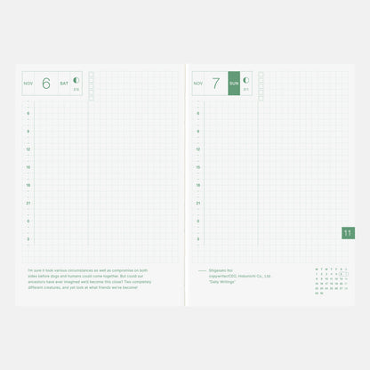 Hobonichi Techo 2027 English Original Book - A6