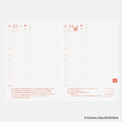 Hobonichi Techo 2027 Japanese Original Book - One Piece Edition - A6