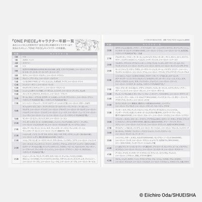 Hobonichi Techo 2027 Japanese Original Book - One Piece Edition - A6