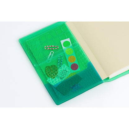 Hobonichi Original A6 Cover - Beautiful People: Nothing to Hide - Green