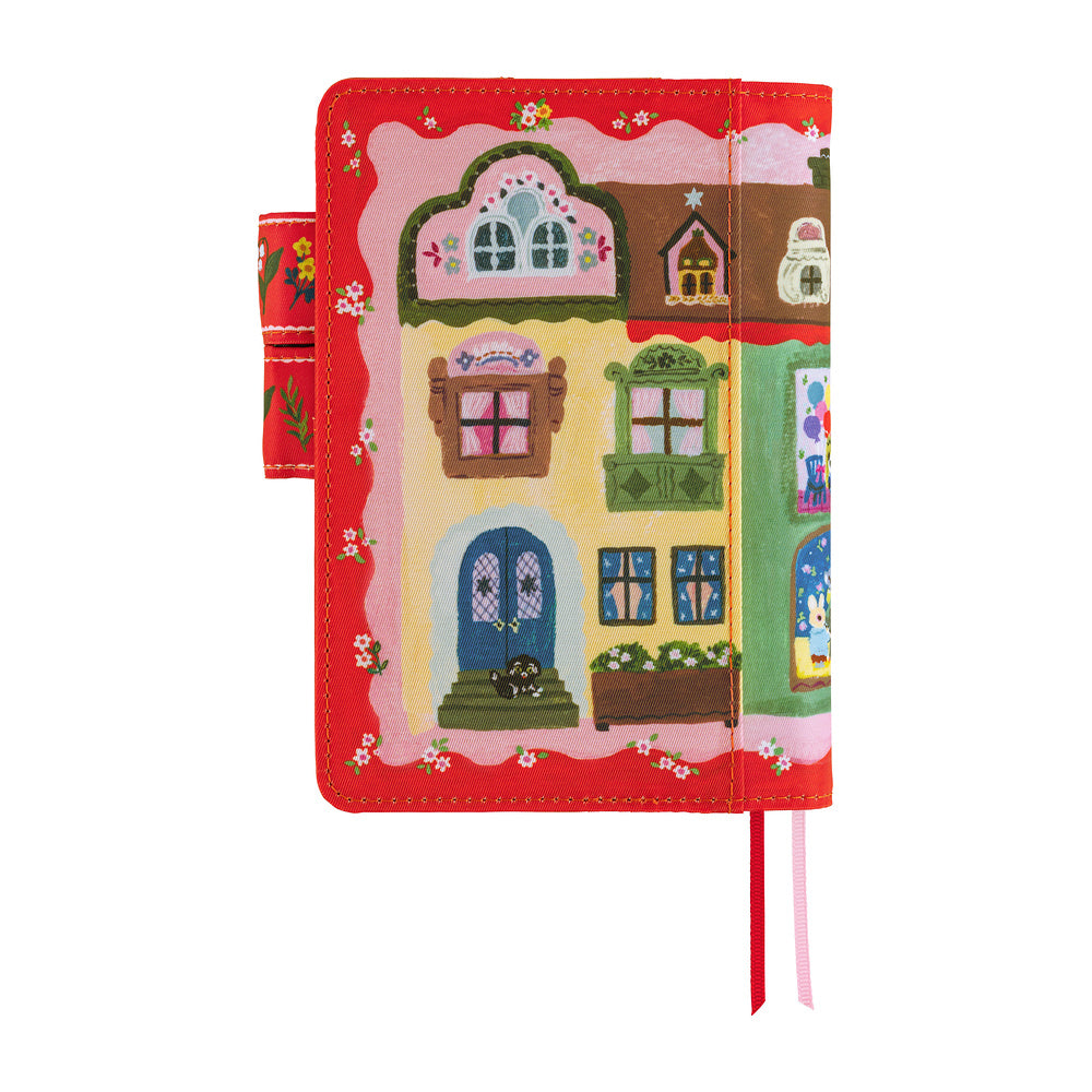 Hobonichi Original A6 Cover - Yumi Kitagishi: White Cat House