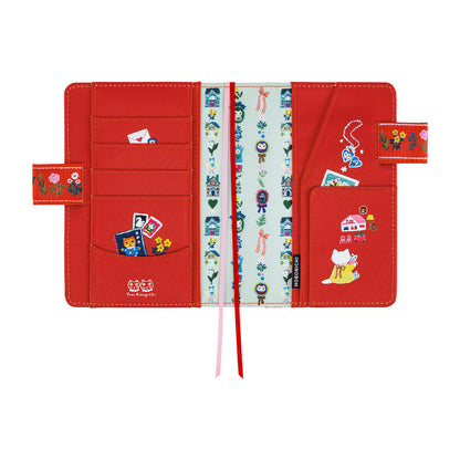 Hobonichi Original A6 Cover - Yumi Kitagishi: White Cat House
