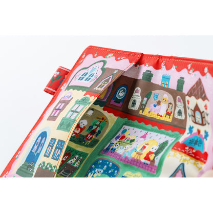 Hobonichi Original A6 Cover - Yumi Kitagishi: White Cat House
