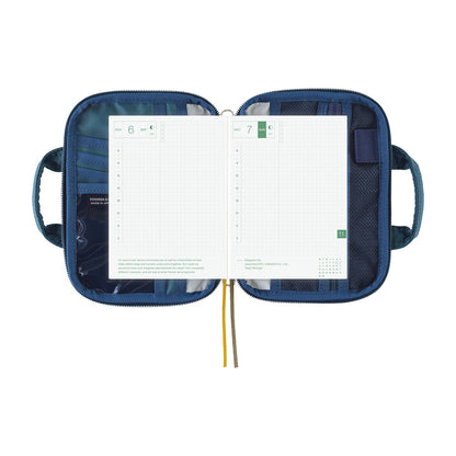 Hobonichi Original A6 Cover - POTR: Stride - Peacock Blue