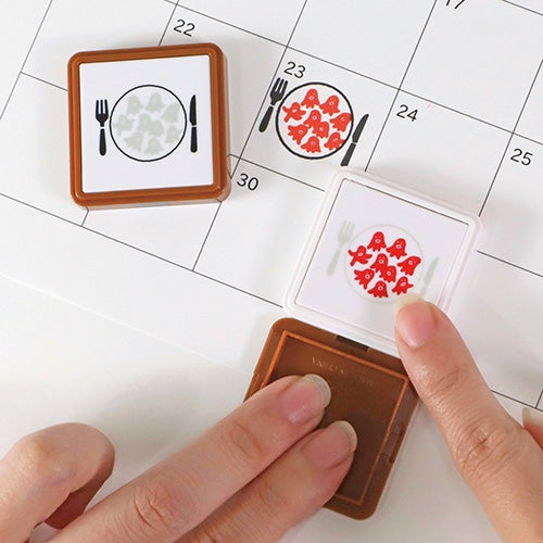 Kutsuwa Hancoco Square Layer Stamp