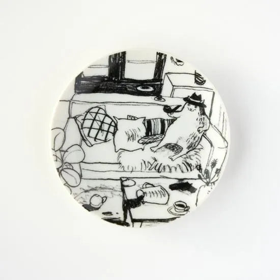 Dawning Crow - Small Plate - Off Work