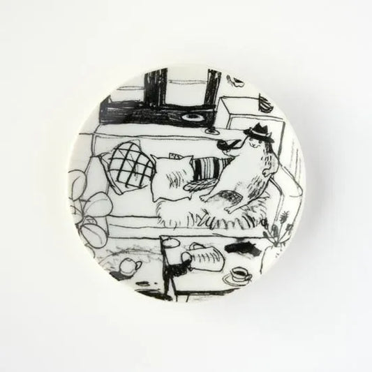 Dawning Crow - Small Plate - Off Work