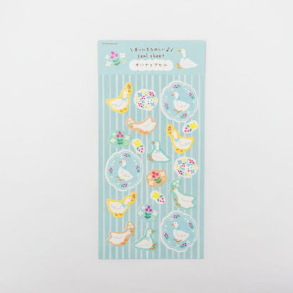 Furukawashiko Sticker Sheet - Ohana And Duck