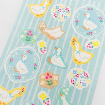 Furukawashiko Sticker Sheet - Ohana And Duck