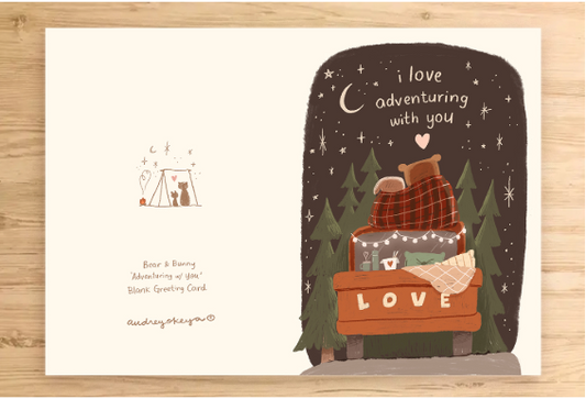 Okeya Stationery Co. - Adventure Greeting Card