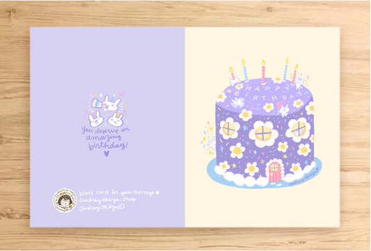 Okeya Stationery Co. - Happy Birthday Greeting Card