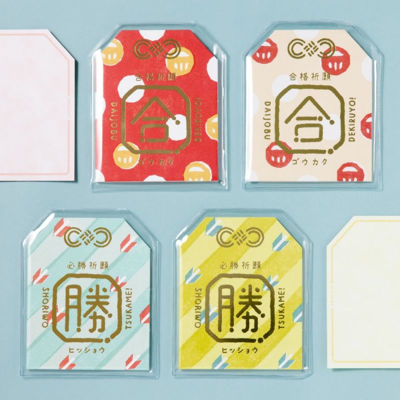 Iroha Omamoru Message Card - Hisho Kiiro