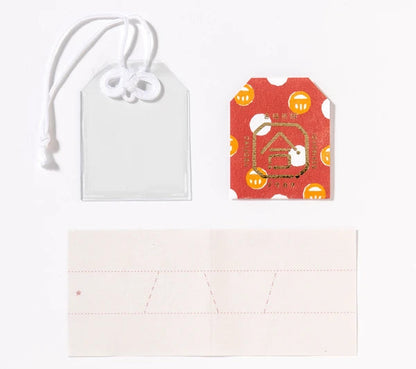Iroha Omamoru Mini Message Card - Prayer for Success