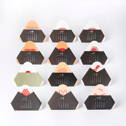 ICHIKUDO - 2027 Calendar - Tokyo Tsukiji Onigiri