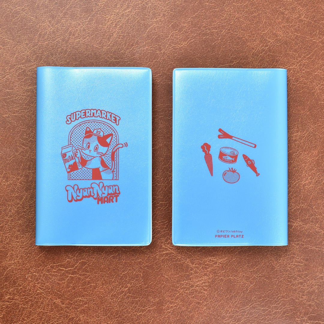 Papier Platz x ob1toy - Pocket Log Notebook - NyanNyan MART - Open