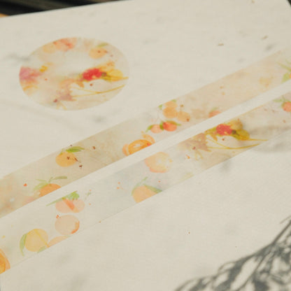mikan manta - Washi Tape - Orange Tree