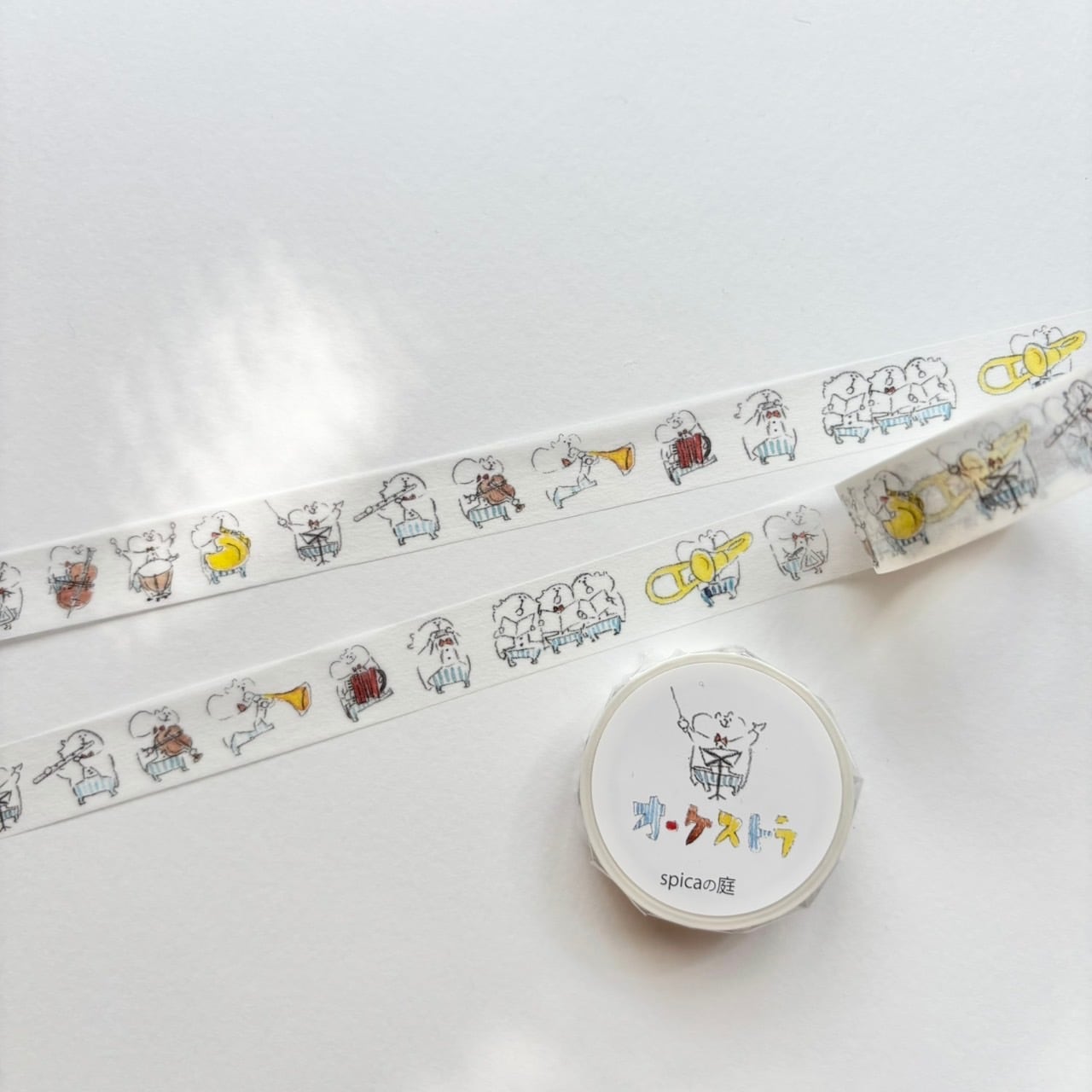 Spica Garden Washi Tape - muu-chan Series - Orchestra