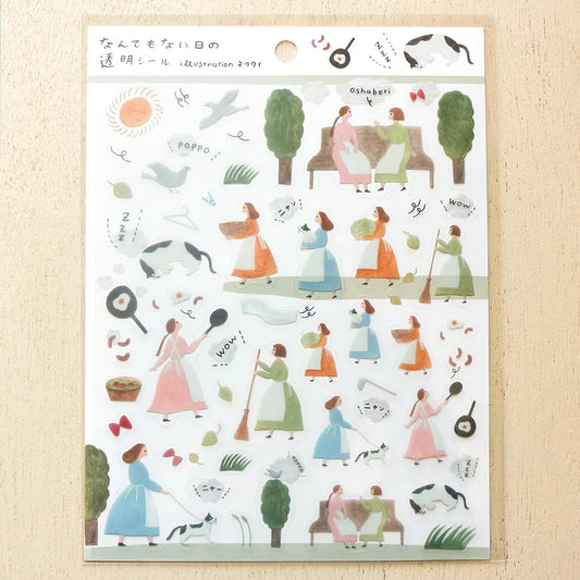 Cozyca x Necktie - Sticker Sheet - Ordinary Day