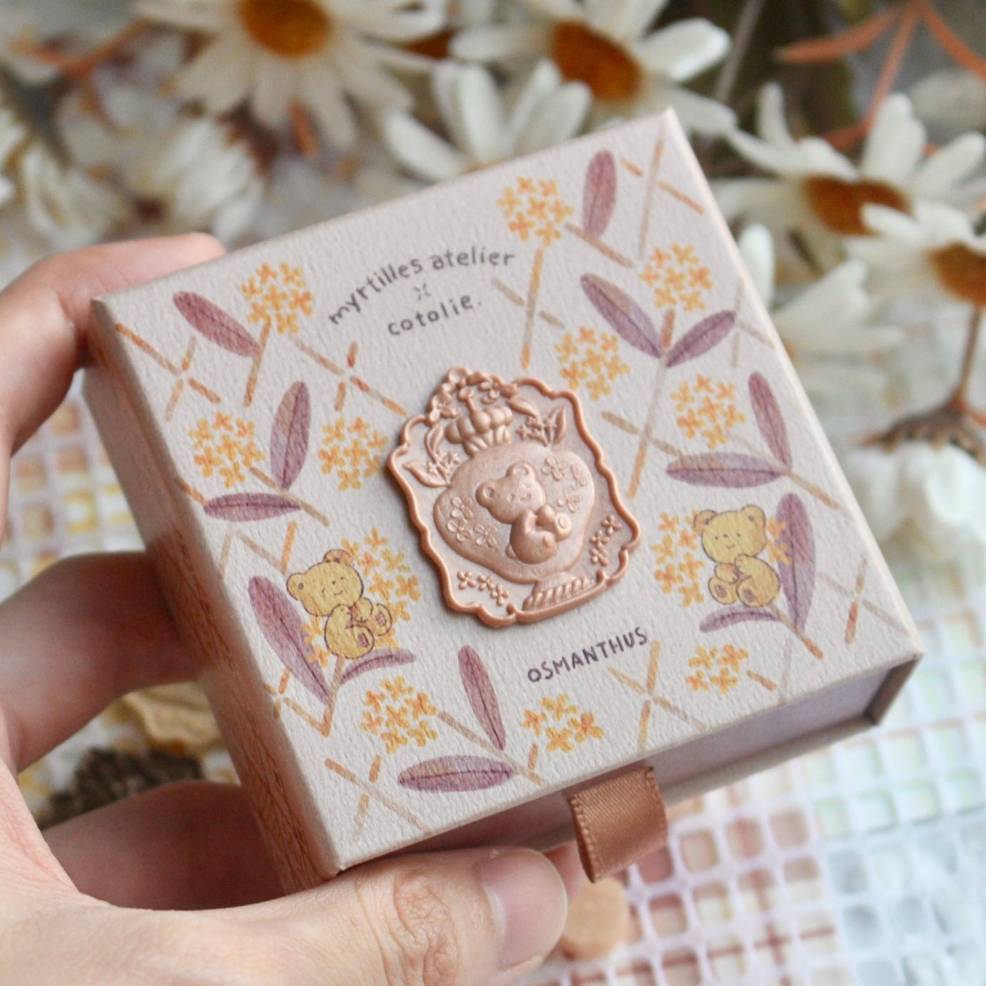 Myrtilles Atelier x Cotolie - Wax Seal Stamp - Osmanthus Perfume