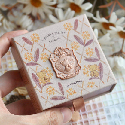 Myrtilles Atelier x Cotolie - Wax Seal Stamp - Osmanthus Perfume