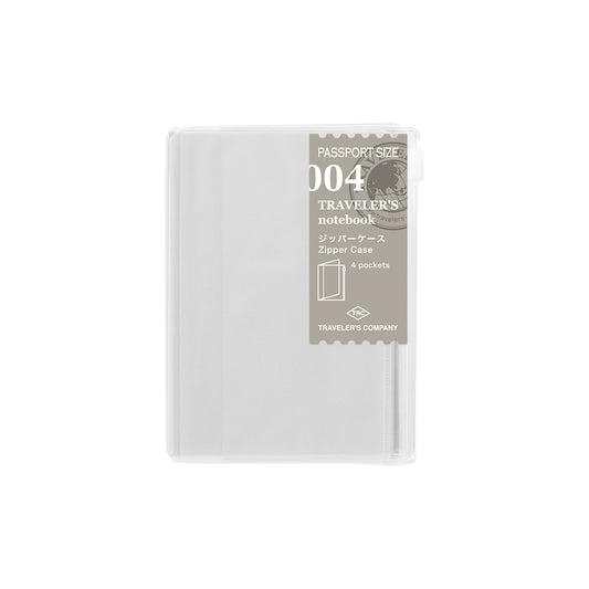 TRAVELER's Passport Size Refill - Zipper Pocket P04