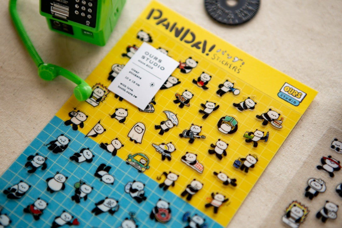 OURS x Koopa - Sticker Sheet - PANDA!PANDA!
