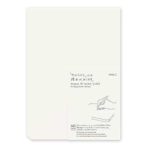 MD Paper Pad Cotton - A4, Blank