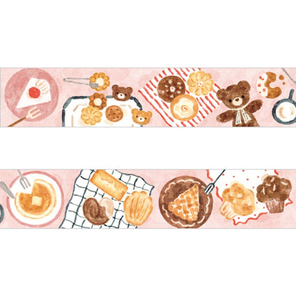 Papier Platz x Nakauchi Waka Washi Tape - Bear and Sweet