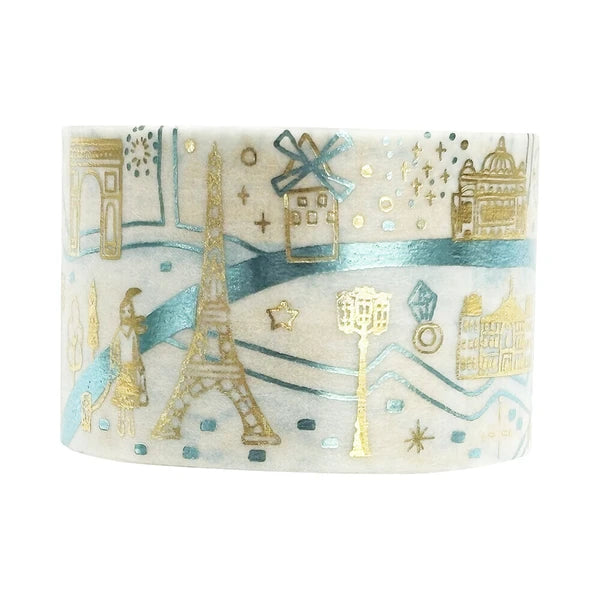 Shinzi Katoh Washi Tape - Hoshiakari - Paris