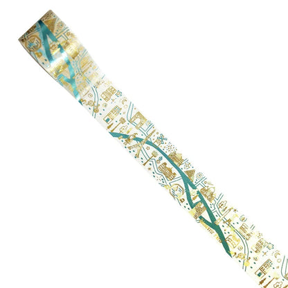 Shinzi Katoh Washi Tape - Hoshiakari - Paris