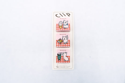 Pottering Cat Clips - Parlor