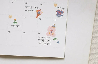 Suatelier Daily Deco Stickers - No.1146 | Oh Party Day!
