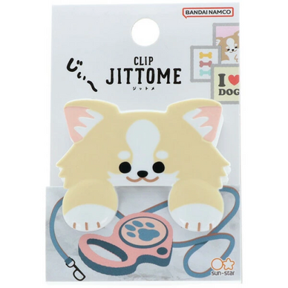 Sun-Star Jittome Die-Cut Clip - Chihuahua Party
