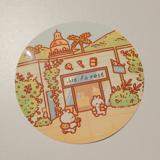 Mt. Fo’rest x 2jingis2jing - Foil Sticker: Mt. Fo'rest