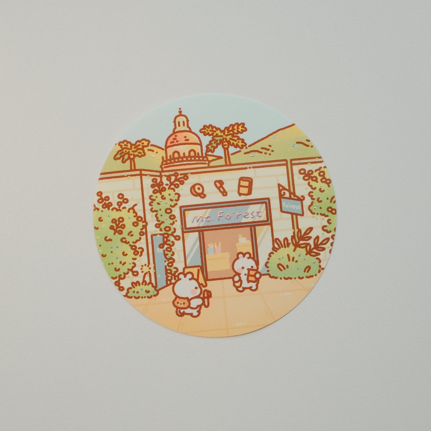 Mt. Fo’rest x 2jingis2jing - Foil Sticker: Mt. Fo'rest