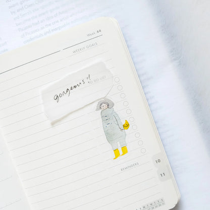 dodolulu - Washi Flake Stickers - Matchbox Series - Passers-by