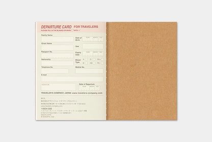 TRAVELER's Passport Size Refill - 2027 Monthly