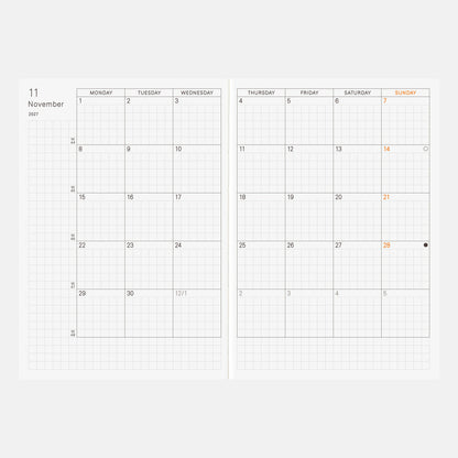 Hobonichi Techo 2027 English Planner - A6