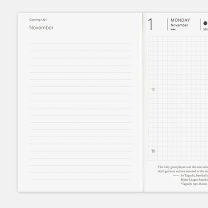 Hobonichi Techo 2027 English Planner - A6