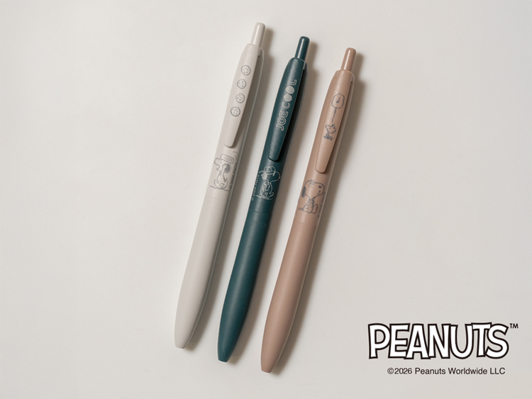 Uni Jetstream Lite Touch Ink Ballpoint Pen - 0.5mm - Peanuts Limited Edition