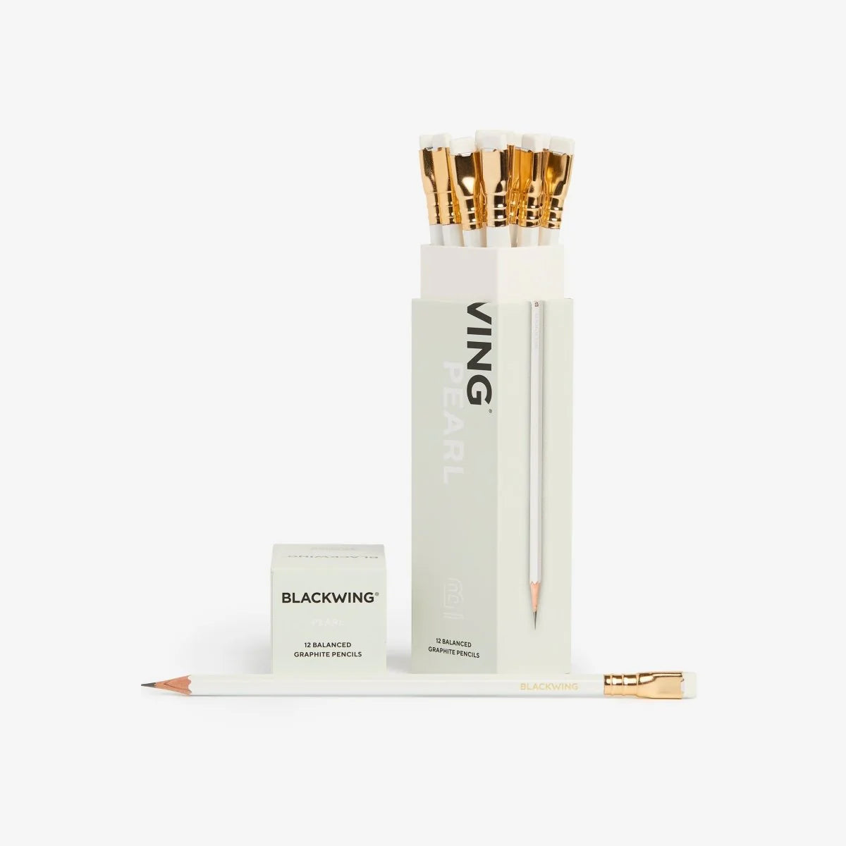 Blackwing Pearl Pencils - White (Set of 12)