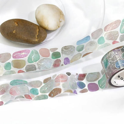 BGM Foil Clear Tape - Life Series - Pebbles
