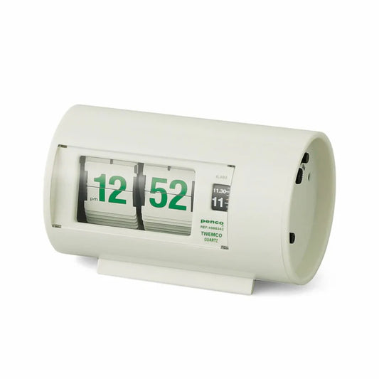 Penco Desk Clock - White