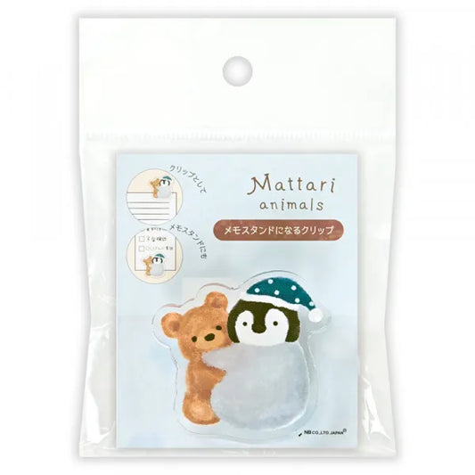 NB Clip - Mattari Animals, Mellow Night - Penguin