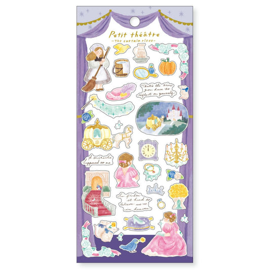 Mind Wave Petit Theatre Sticker Sheet - Cinderella
