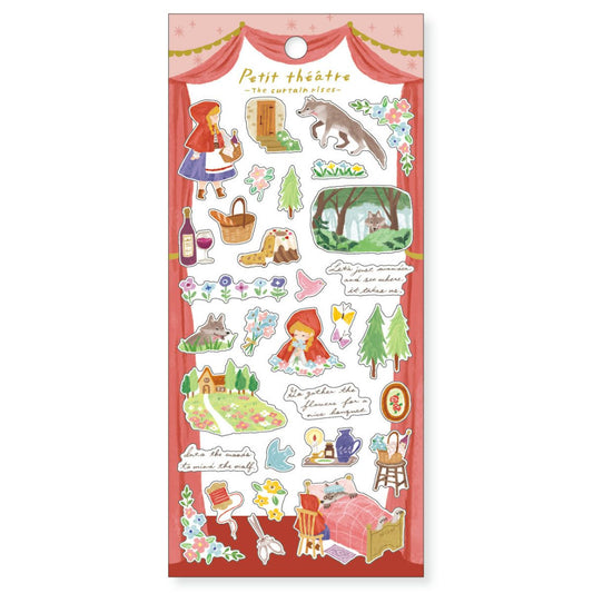Mind Wave Petit Theatre Sticker Sheet - Little Red Riding Hood