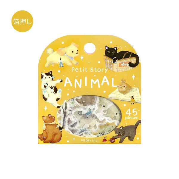 BGM Flake Stickers - Petit Story Series - Animal